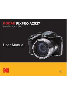 Kodak PixPro AZ527 manual. Camera Instructions.